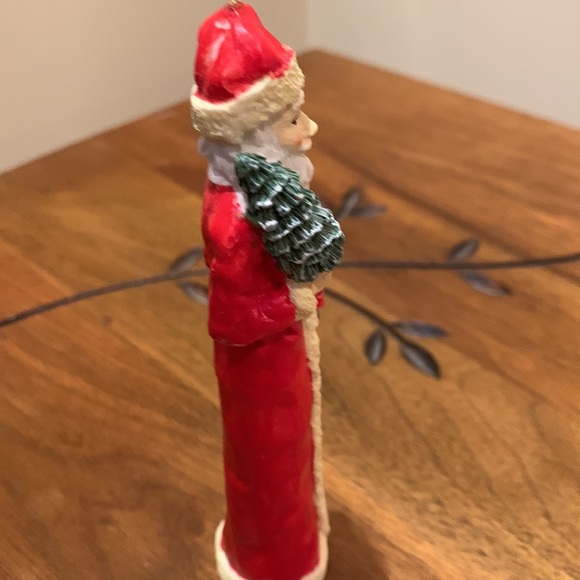 Santa figurine (2) tree & bell - Picture 5 of 7